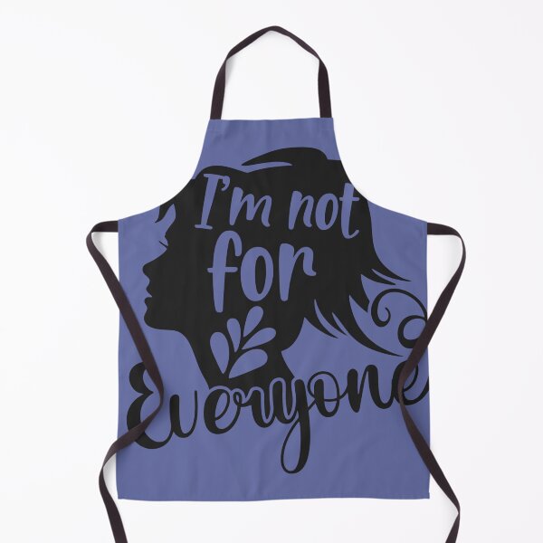 Item preview, I’m Not For Everyone | Bold Feminine Silhouette Typography designed and sold by Pukisdaizi.