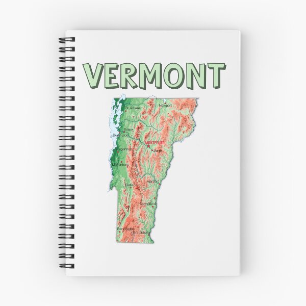 Item preview, Vermont State Topographic Map Art designed and sold by mashmosh.