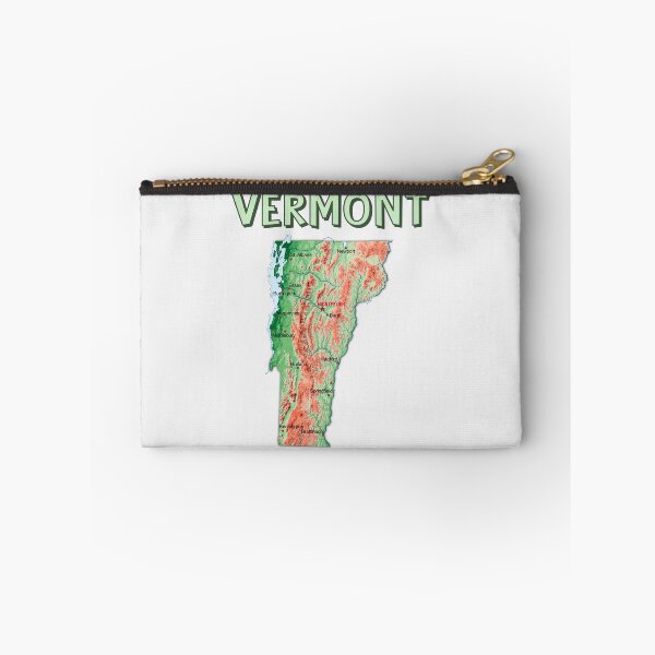 Item preview, Vermont State Topographic Map Art designed and sold by mashmosh.