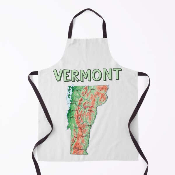 Item preview, Vermont State Topographic Map Art designed and sold by mashmosh.