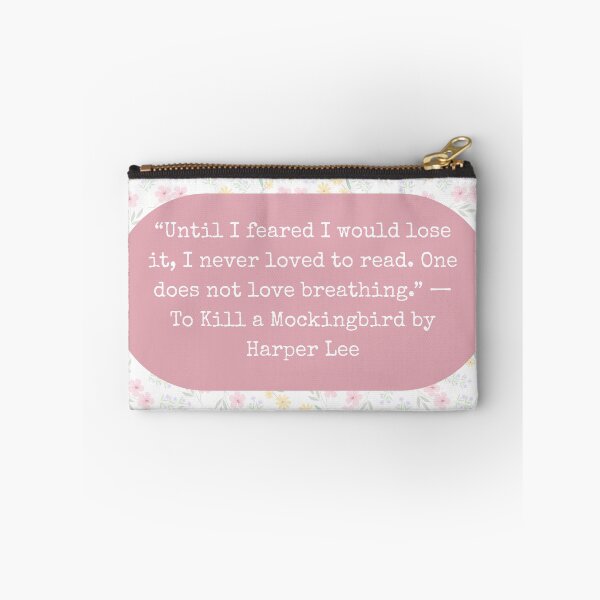 Item preview, Floral "To Kill a Mockingbird" Quote Tapestry - English Classroom & Library Decor designed and sold by theintentionalteacher.