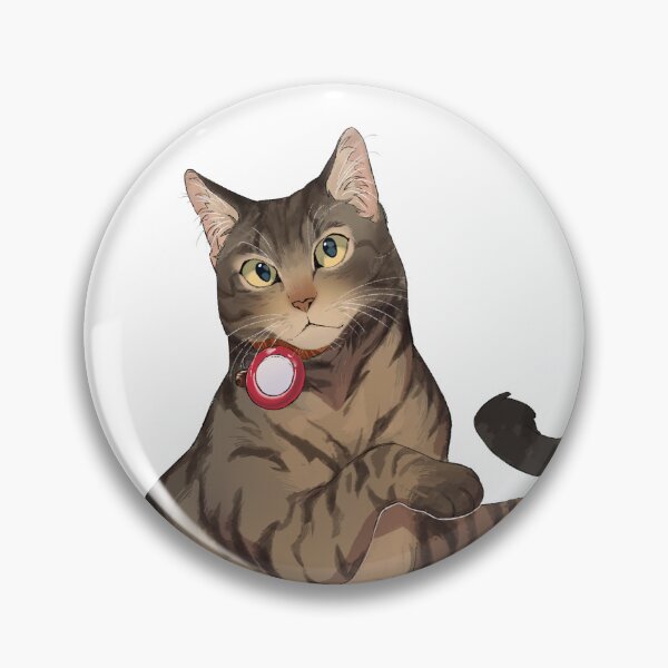 Item preview, Tabby cat with collar designed and sold by Majuve.