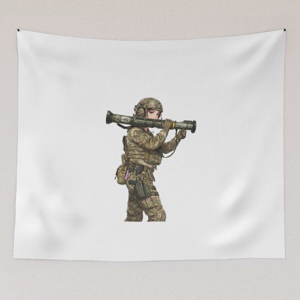 Item preview, Rocket Launcher Girl designed and sold by RAWLIFEGRAPHIC.