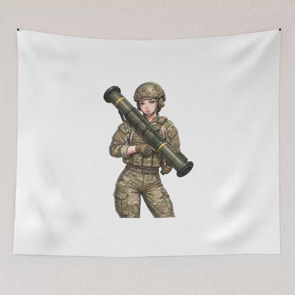 Item preview, Rocket Launcher Girl designed and sold by RAWLIFEGRAPHIC.
