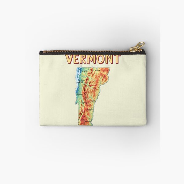 Item preview, Vermont State Topographic Map - Vintage Relief Art designed and sold by mashmosh.