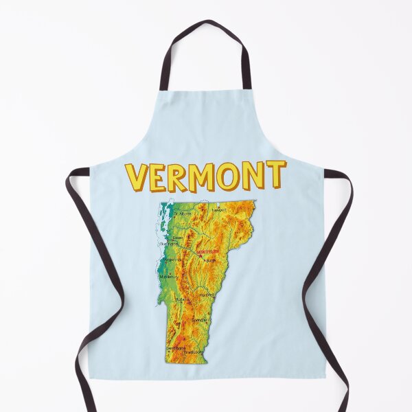 Item preview, Vermont Mountains & Valleys - Vintage Relief Map designed and sold by mashmosh.