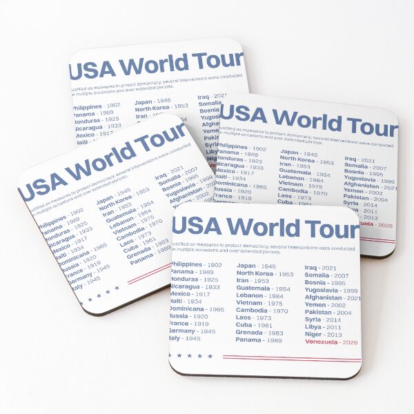 Item preview, USA World Tour designed and sold by jugoplakat.