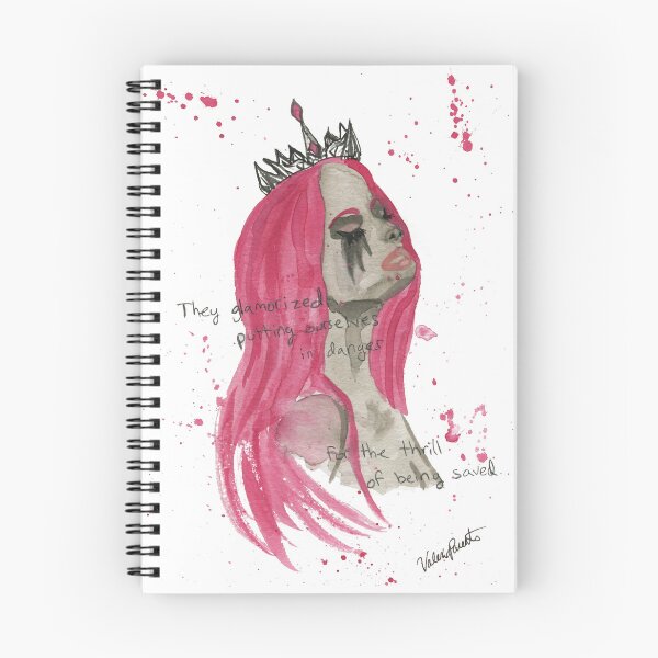 Item preview, They glamorized putting ourselves in danger for the thrill of being saved designed and sold by Valerie Parente.