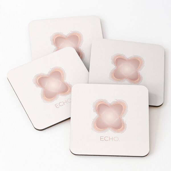 Item preview, ECHO – Rose Gold Minimalist Geometric Art designed and sold by MonaRose_Art.