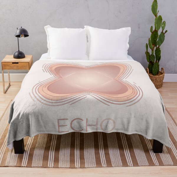 Item preview, ECHO – Rose Gold Minimalist Geometric Art designed and sold by MonaRose_Art.