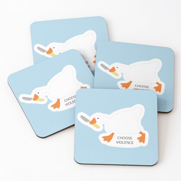 Item preview, "Choose Violence" Goose meme designed and sold by nadiathorlingg.