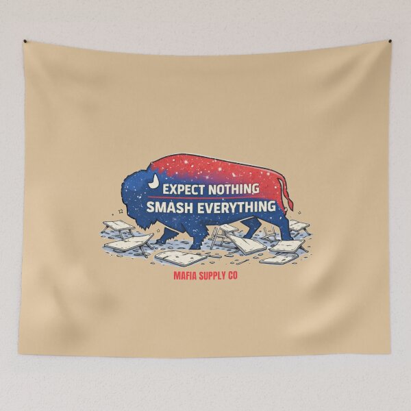 Item preview, Expect Nothing, Smash Everything designed and sold by Humble Threadworks.