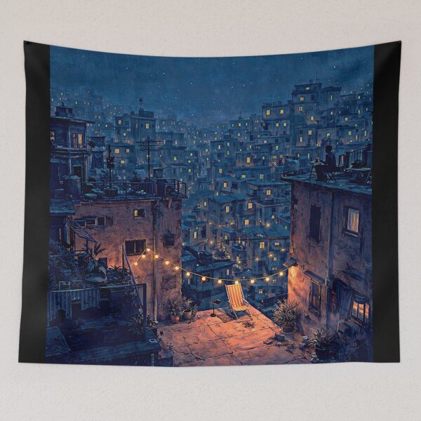 Item preview, Urban Serenity Through the Rooftop designed and sold by Helios Be. Lavsh.