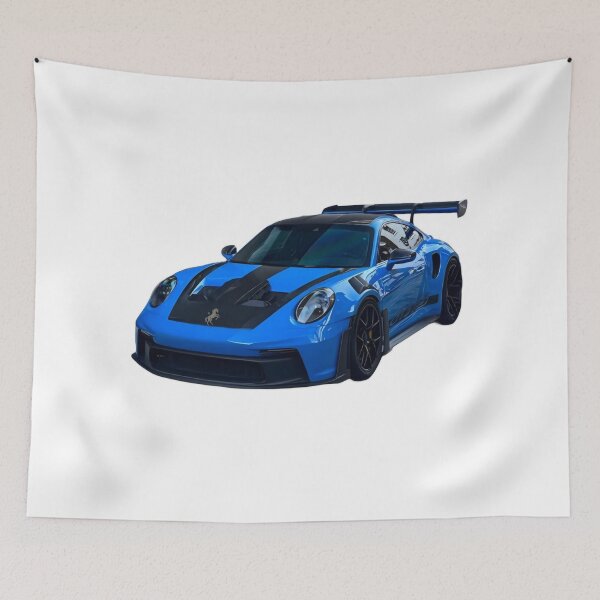 Item preview, Blue Porsche 911 GT3 Racing Car Sticker  designed and sold by Artuer69.