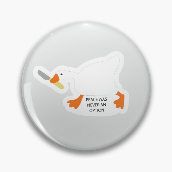 Item preview, "Peace was never an option" Goose designed and sold by nadiathorlingg.