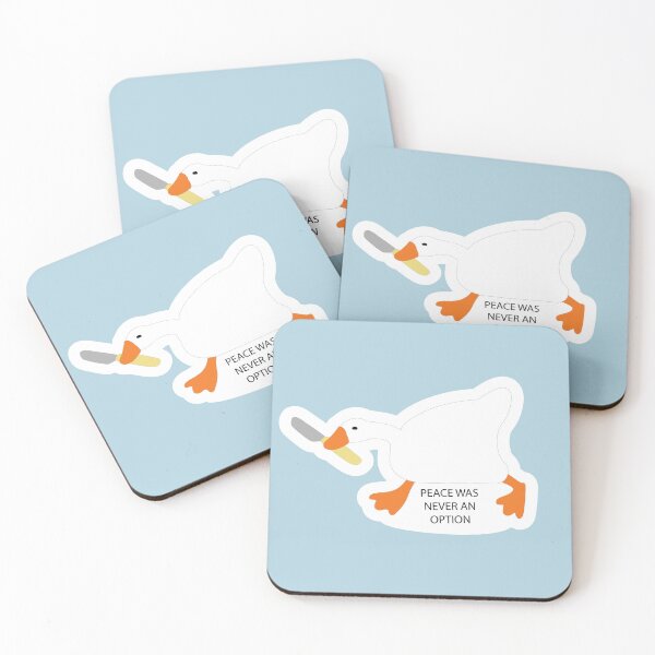 Item preview, "Peace was never an option" Goose designed and sold by nadiathorlingg.