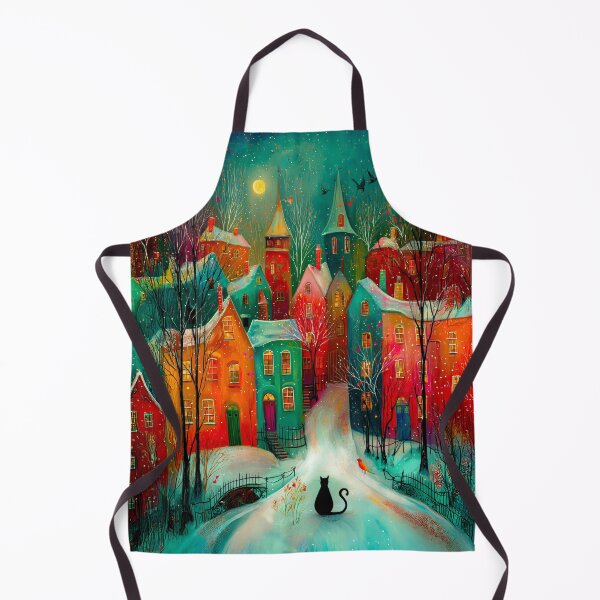 Item preview, Enchanted Winter Village designed and sold by Blue Horse Photo Magic.