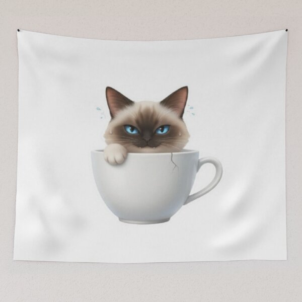 Item preview, The Mastermind: Sneaky Cat Peeking and Ready to Pounce designed and sold by sma44.