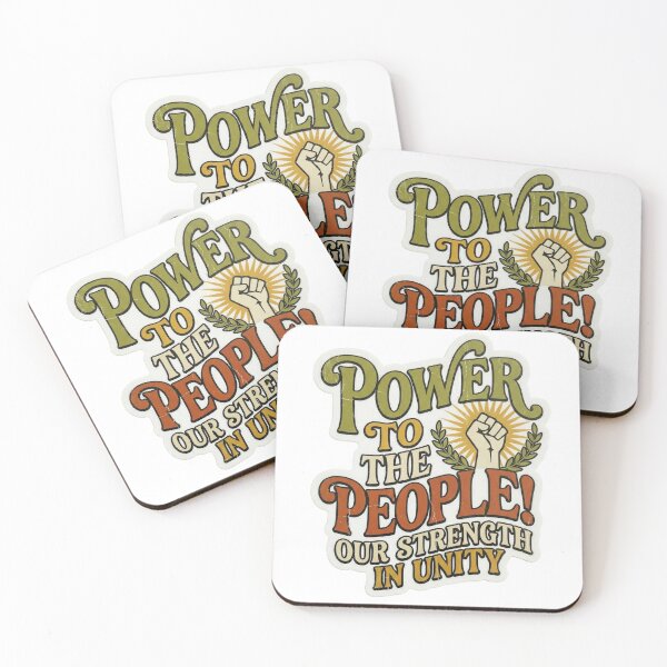 Item preview, Power to the people typography designed and sold by AURA Vibes.
