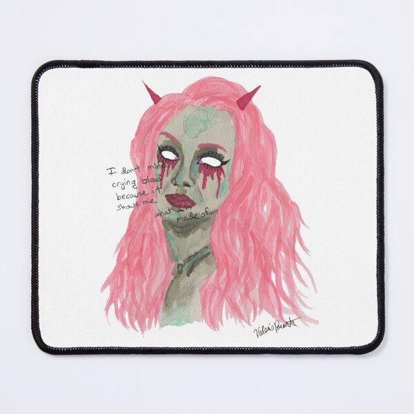 Item preview, I don't mind crying blood because it shows me what I'm made of designed and sold by Valerie Parente.