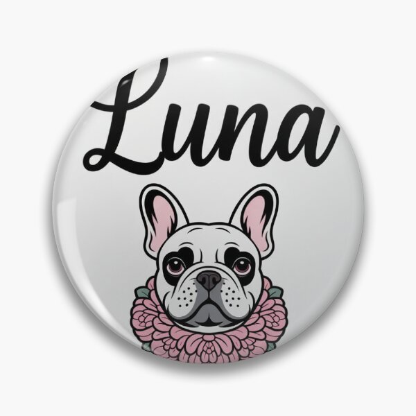 Item preview, Luna French Bulldog Cute Custom Name Dog Lover Gift designed and sold by chessnegocios.
