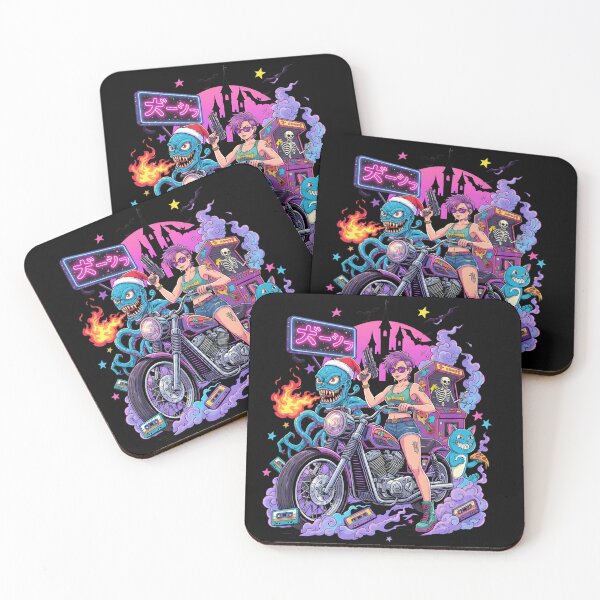 Item preview, Retro Arcade Biker Nightmare designed and sold by Ryanix.