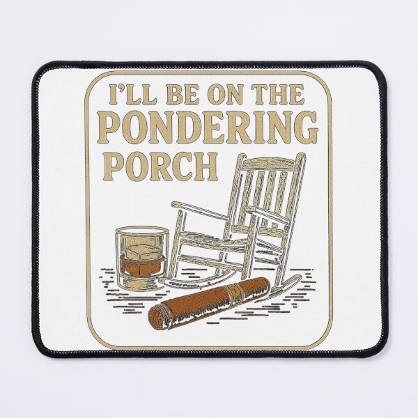 Item preview, Pondering Porch Cigar designed and sold by CigarPop Shop.