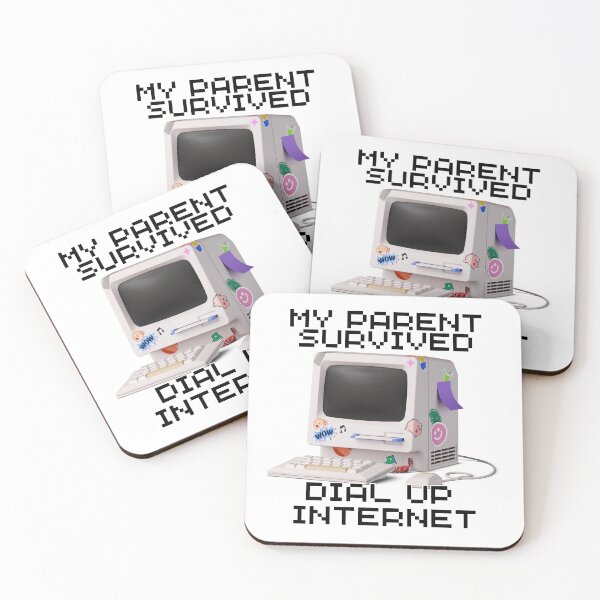 Item preview, My Parents Survived Dial Up Internet designed and sold by 9morethan9®.