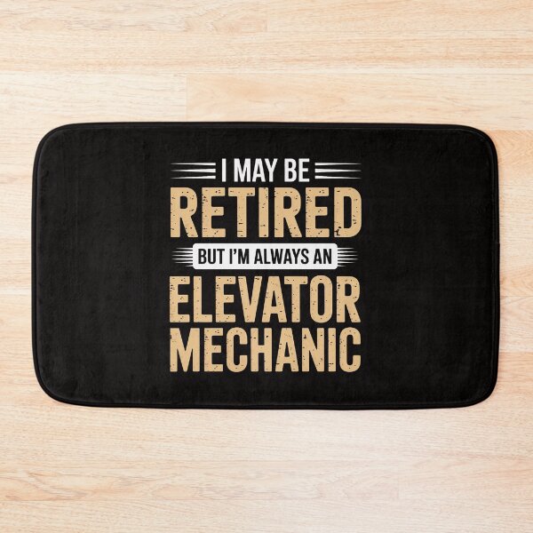 Item preview, Retired Elevator Mechanic Retirement Gift designed and sold by rutimenta.