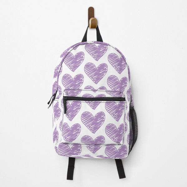 Item preview, Purple Scribble Sketch Heart designed and sold by Bliss Studio.
