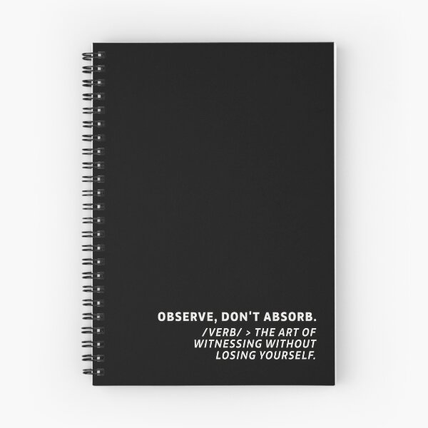 Item preview, Observe, don't absorb designed and sold by NoonaluDesigns.