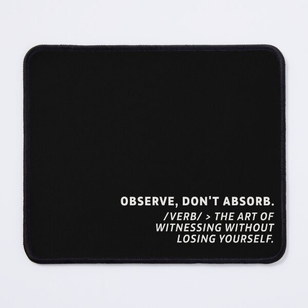 Item preview, Observe, don't absorb designed and sold by NoonaluDesigns.