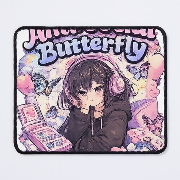 Item preview, Anime Gen Z Mood Tee – Overthinking, Gaming & Anti-Social Aesthetic designed and sold by floralaura.