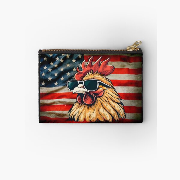 Item preview, Cock Fight American flag chicken lovers designed and sold by erozzz.