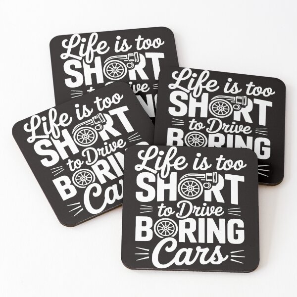 Item preview, Life Is Too Short To Drive Boring Cars - Car Lover Mechanic designed and sold by RONALPARAD.