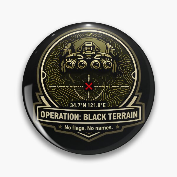 Item preview, Operation Black Terrain designed and sold by Tactical Override.