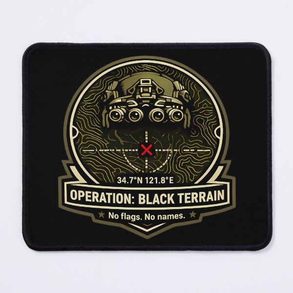 Artikelvorschau, Operation Black Terrain entworfen und verkauft von Tactical Override.