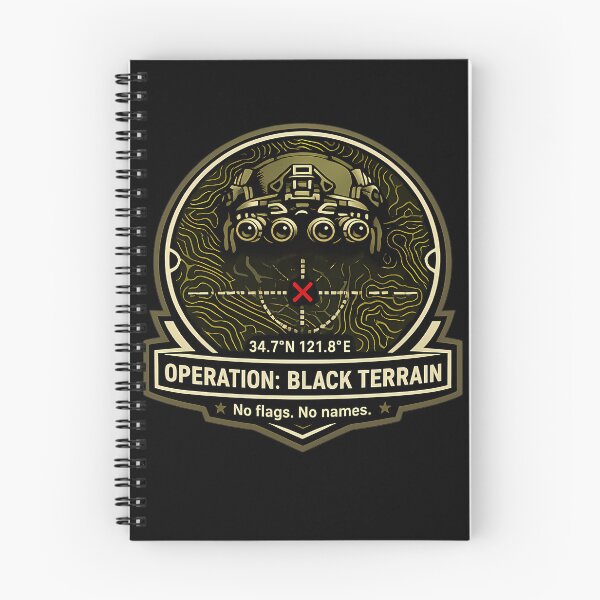 Item preview, Operation Black Terrain designed and sold by Tactical Override.