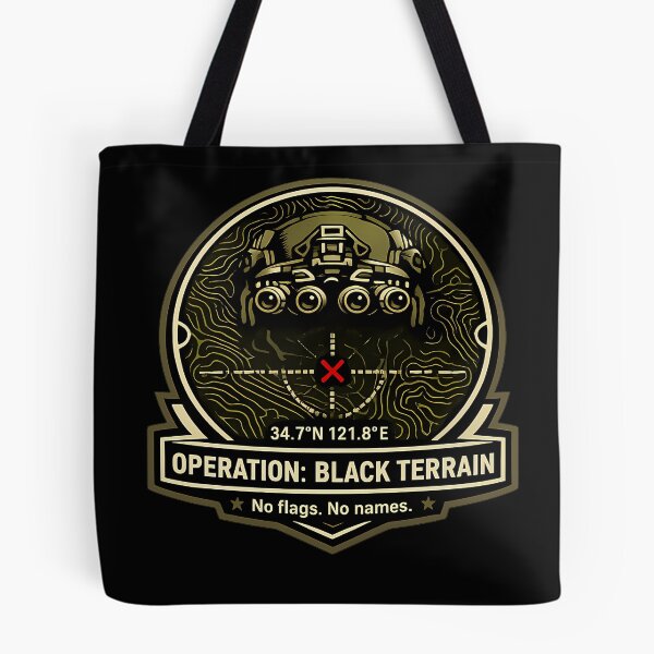 Item preview, Operation Black Terrain designed and sold by Tactical Override.