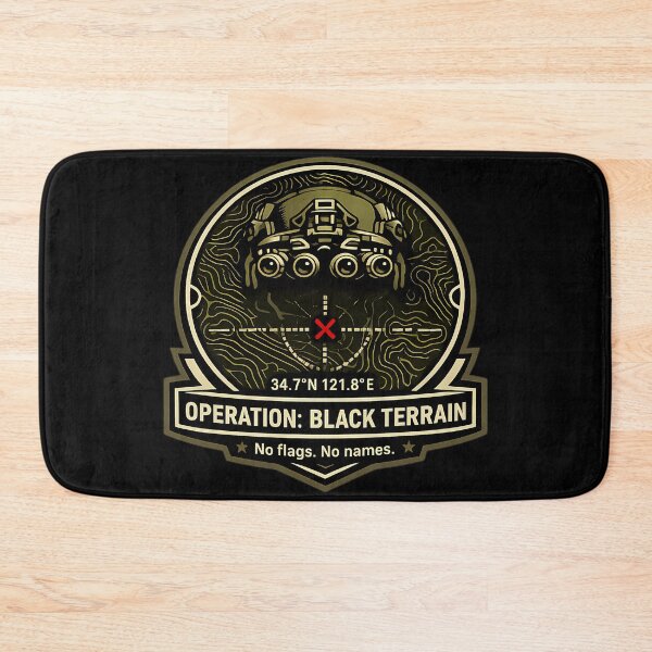 Item preview, Operation Black Terrain designed and sold by Tactical Override.