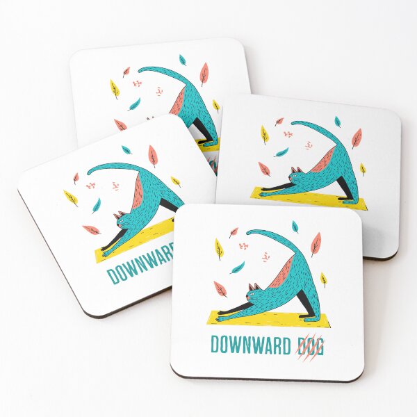 Item preview, Yoga Cat Downward Dog...Not designed and sold by ikidyounot.