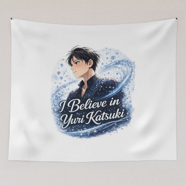 Item preview, I Believe in Yuri Katsuki | Yuri on Ice Anime BL Fan Shirt designed and sold by Item Geeks.