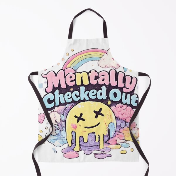 Item preview, Mentally Checked Out Anime T-Shirt – Burnout Aesthetic, Gen Z Mood Streetwear designed and sold by floralaura.
