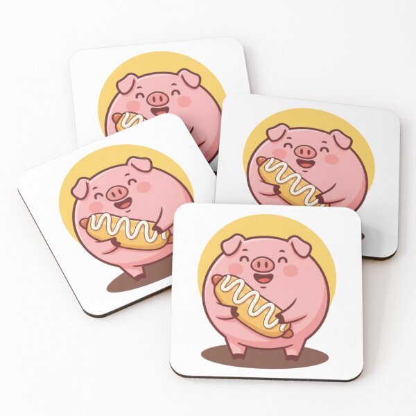 Item preview, Pork with a hot dog designed and sold by JonysCreativeDesigns.