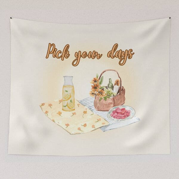 Item preview, Picnic Illustration – Cozy Summer Picnic ARyan designed and sold by CozyPrint-CP.