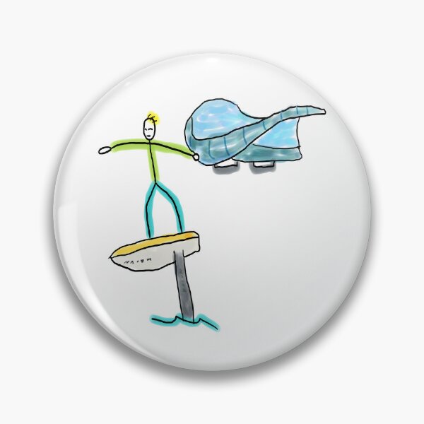 Item preview, Wing Foiling Stickman designed and sold by Mark-Ewbie.