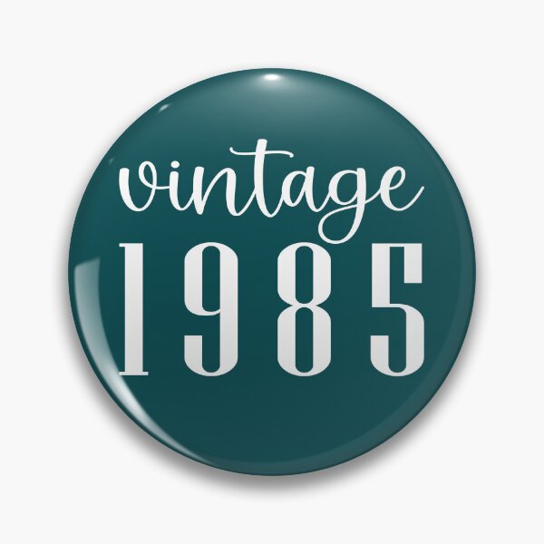 Item preview, 1985 Vintage Birth Year White designed and sold by Jeallan Designs.