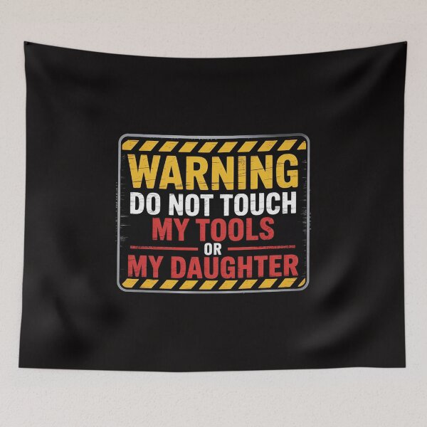Item preview, Father's Day Daddy Gift Warning Do Not Touch My Tools designed and sold by rutimenta.