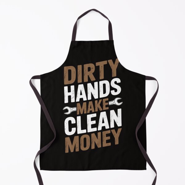 Item preview, Dirty Hands Make Clean Money Mechanic Gift designed and sold by rutimenta.