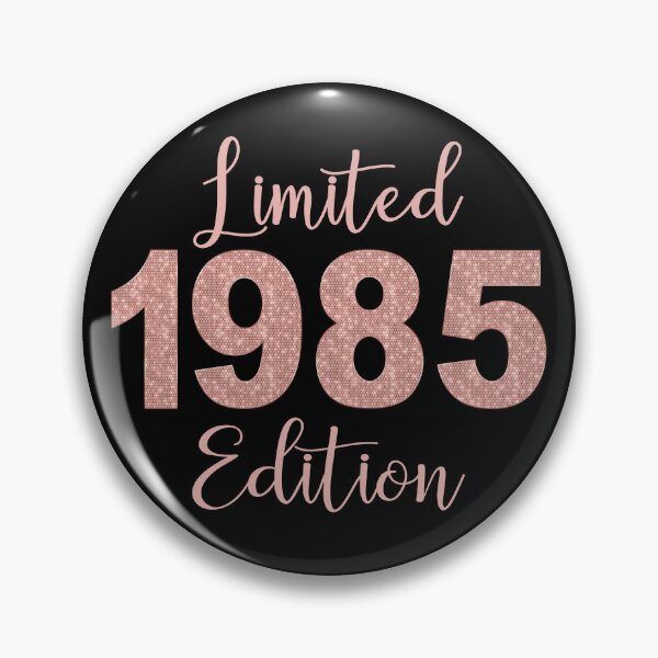 Item preview, Birth Year 1985 Rose Gold Diamonds Effect designed and sold by Jeallan Designs.
